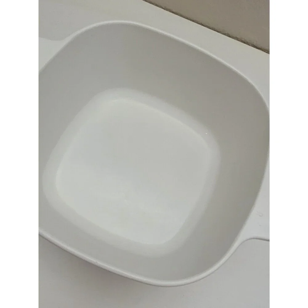 VINTAGE CorningWare L’Echalote 2.5 Qt Casserole Dish w/ Pyrex Lid USA MPN A-3-B
